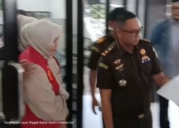 Wagub Babel Resmi Ditahan, Pelapor Hellyana Belum Buka Suara Usai Vonis Dijatuhkan