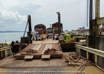 Di Balik Lumpuhnya Pelabuhan Sadai, Foto Dugaan Bongkar Muat Sawit Picu Pertanyaan