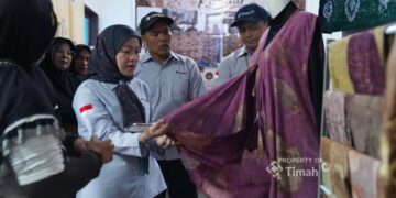 PT TIMAH Dorong Lahirnya UMKM Batik Khas Kundur