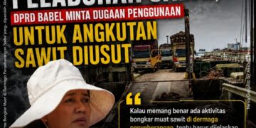 Polemik Kerusakan Dermaga Sadai, DPRD Babel Minta Dugaan Penggunaan untuk Angkutan Sawit Diusut