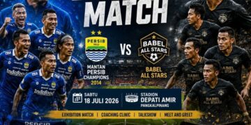 Legenda Juara Persib Tantang Babel All Stars, Stadion Depati Amir Jadi Saksi Duel Bersejarah