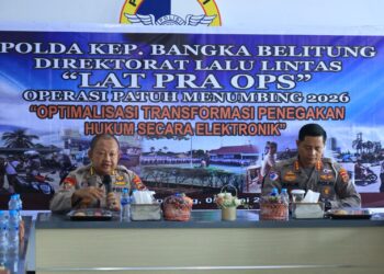 Polda Babel Gencarkan Tilang Elektronik Lewat Operasi Patuh Menumbing, Dimulai 8 Juni 2026