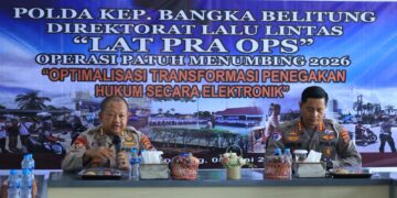 Polda Babel Gencarkan Tilang Elektronik Lewat Operasi Patuh Menumbing, Dimulai 8 Juni 2026