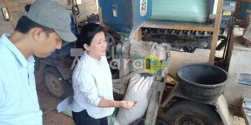 Tinjau Rice Milling di Sentra Pangan Rias, Rina Tarol Minta Mesin Pengering Padi Ditambah – Soroti Alih Fungsi Lahan
