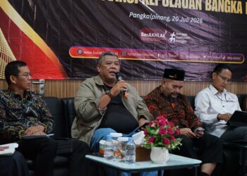 Standar Pelayanan Publik KPU Babel Dikaji, Wartawan hingga Ombudsman Sampaikan Catatan
