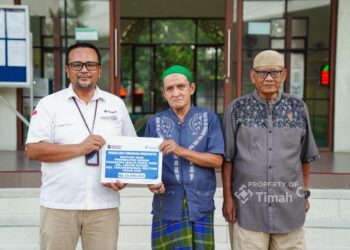 Perkuat Aktivitas Keagamaan di Belitung, PT TIMAH Bantu Pengembangan Masjid Nurul Huda