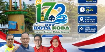 HUT Koba ke-172, Jalan Sehat Digelar Sabtu Pagi, Ada Hadiah Sepeda Motor