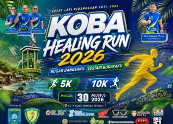 Segera Daftarkan Diri Anda: Koba Healing Run 2026 Bukan Sekadar Lari, 1.000 Peserta Telah Terdaftar