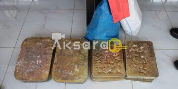 Dikira Angkut Tepung, Truk di Tanjung Kalian Ini Ternyata Sembunyikan 15 Balok Timah