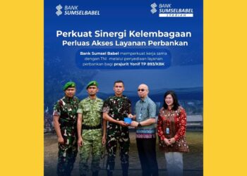 Permudah Urusan Keuangan Prajurit, Bank Sumsel Babel Salurkan 624 Buku Tabungan