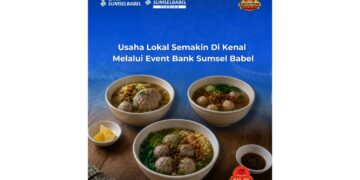 Bank Sumsel Babel Dampingi Bakso Solo Mas Joe, dari Usaha Kecil Menuju Peluang Lebih Besar