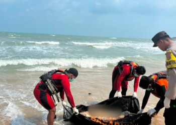 Dua Jenazah Misterius Ditemukan Berjarak 15 Km di Pesisir Bangka Selatan