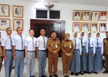 Empat Siswa Terbaik Wakili Pangkalpinang dalam Seleksi Paskibraka Tingkat Provinsi