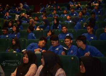 Jadwal Belajar Padat, Siswa Kelas Beasiswa PT TIMAH Dapat “Bonus” Nobar Bersama Dirut