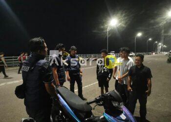 Cegah Balapan Liar dan Geng Motor, URC Polda Babel Sisir Lokasi Rawan di Pangkalpinang