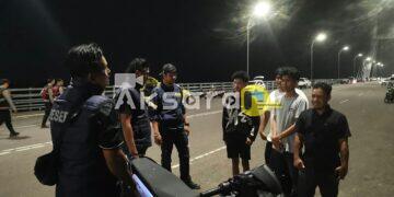 Cegah Balapan Liar dan Geng Motor, URC Polda Babel Sisir Lokasi Rawan di Pangkalpinang