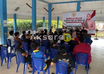 Dinda Rembulan Bahas Empat Pilar dan Tantangan Bermedia Sosial Bersama Warga Keramat