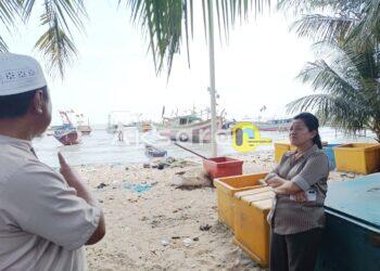Rina Tarol Soroti Minimnya Tambat Perahu di Tanjung Ketapang, Kapal Nelayan Saling Berbenturan hingga Rusak