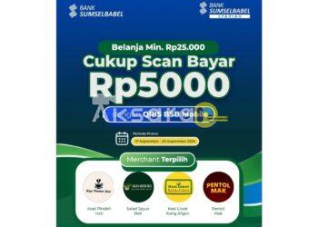 Empat Hari Saja, Bank Sumsel Babel Hadirkan Cashback QRIS di Empat Merchant Pangkalpinang