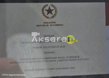 Hellyana Dikabarkan Dicopot Sementara dari Jabatan Wagub Babel, Ini Isi Keppres yang Beredar