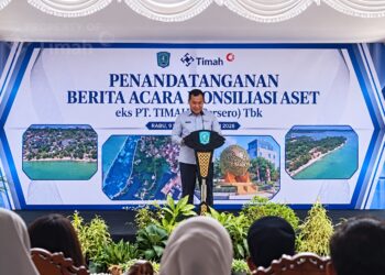 PT TIMAH Serahkan Aset Tanjung Pendam, Pemkab Belitung Siapkan Pengembangan 2027