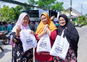Layanan Kesehatan Gratis PT TIMAH Jangkau 2.301 Warga di Tiga Wilayah