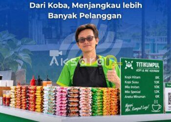 BSB Cabang Koba Gandeng Titik Kumpul Mie & Kopi, Bantu Promosikan UMKM Lokal