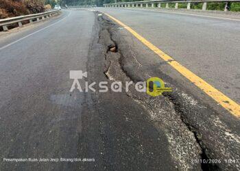 Retak Tak Kunjung Tuntas, DPRD Babel Pertanyakan Uang Negara untuk Jalan Jeriji–Bikang